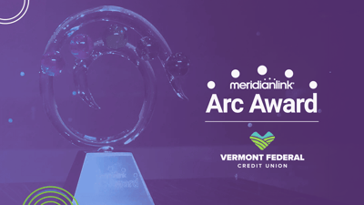 Vermont Federal Credit Union Honored with 2025 MeridianLink Arc Award