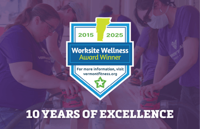 Vermont Federal Celebrates a Decade of Excellence in Employee Wellness